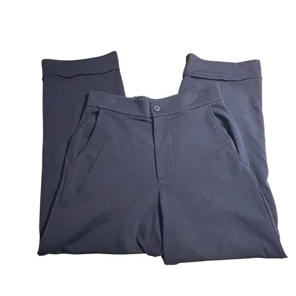 Sundays Wide Leg Jersey Knit Pants Navy Blue Size Small - Picture 1 of 6